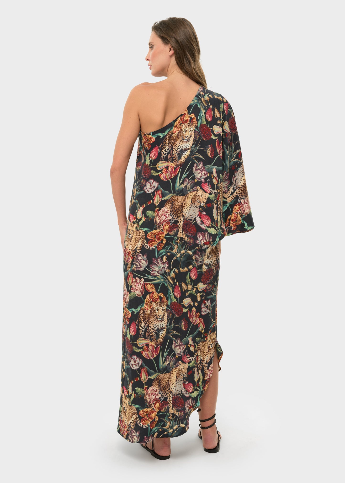 Presley Mystique One Shoulder Maxi Dress-niLuu