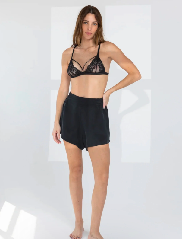 Noir Harper Teddy Shorts