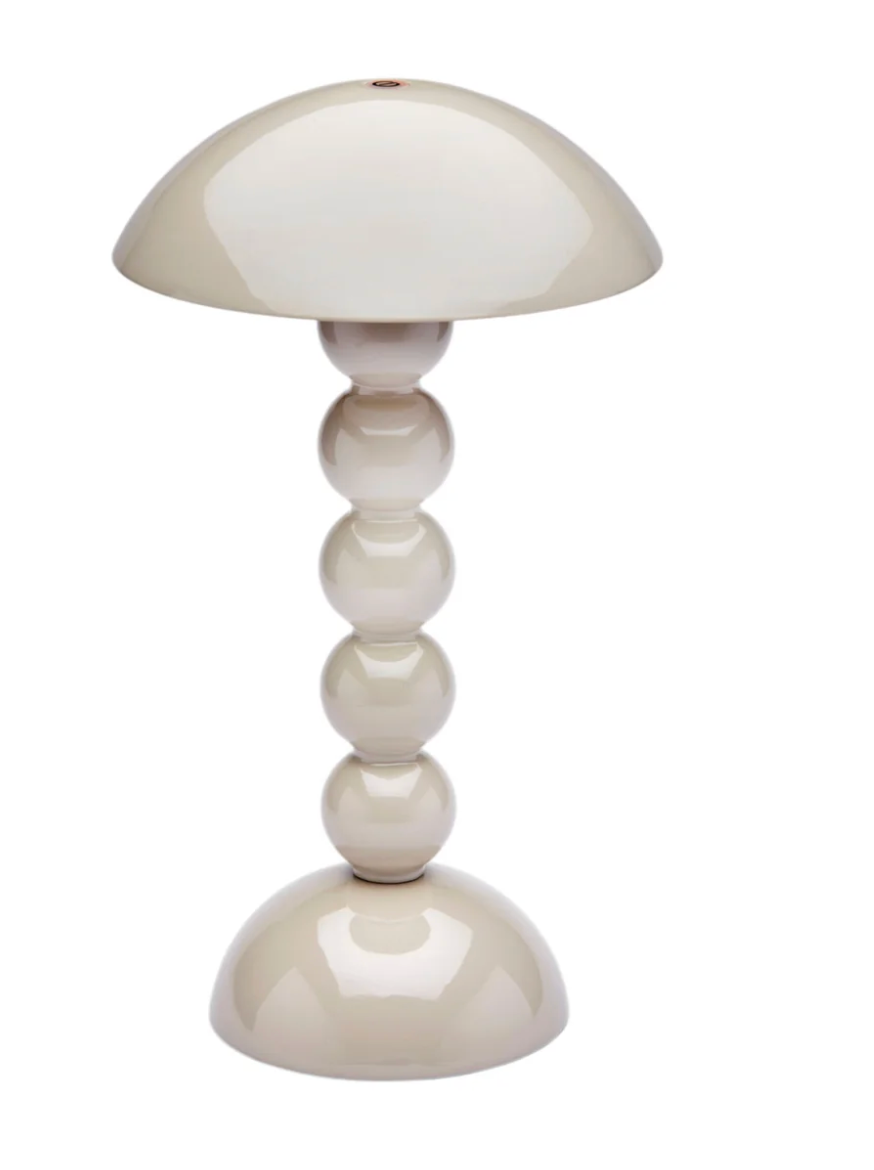 Lacquer Rechargeable Bobbin LED Lamp