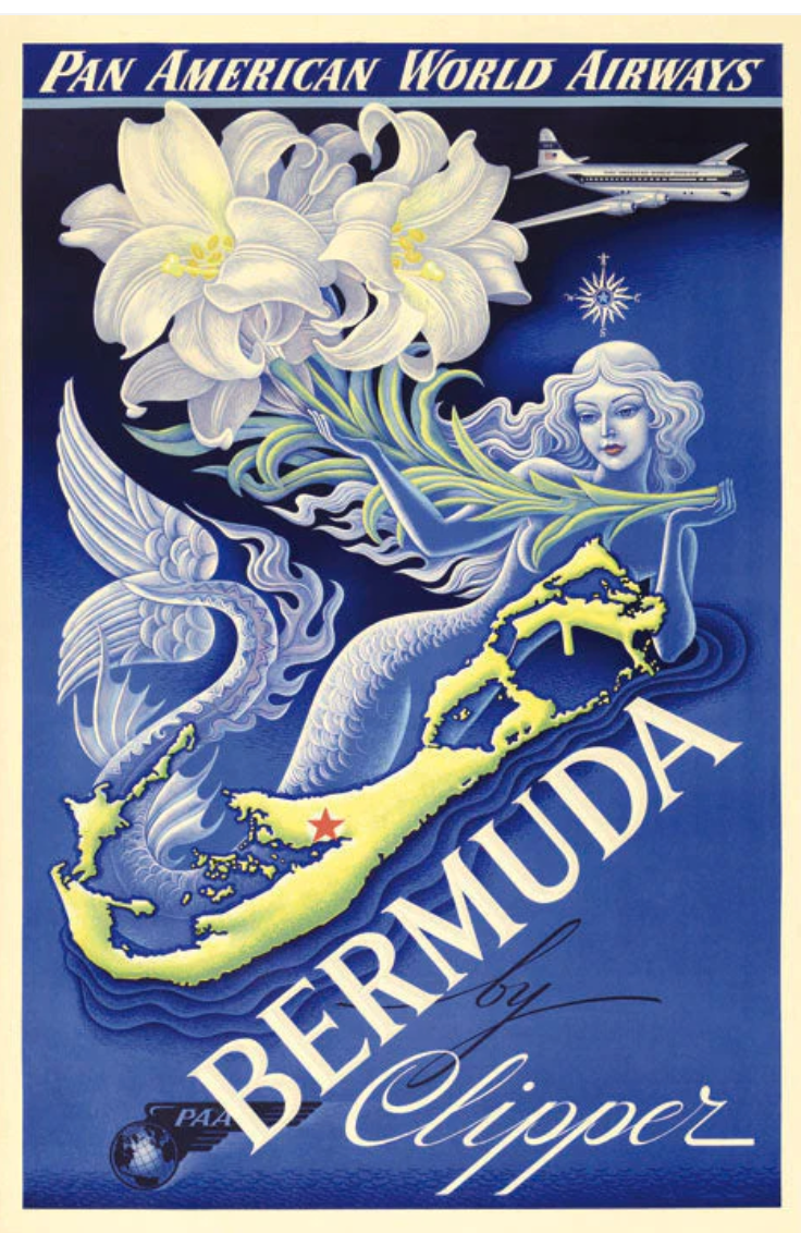 Airlines - Pan Am Bermuda
