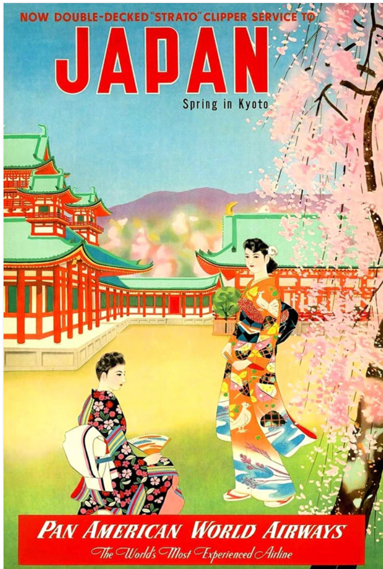Airlines - Spring In Kyoto – Pan Am