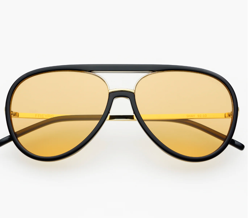 Shay-Black/Soft Amber