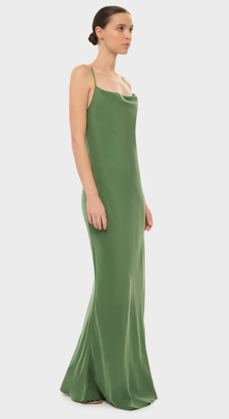 Moss AquaFlora Scarlet Slip Dress