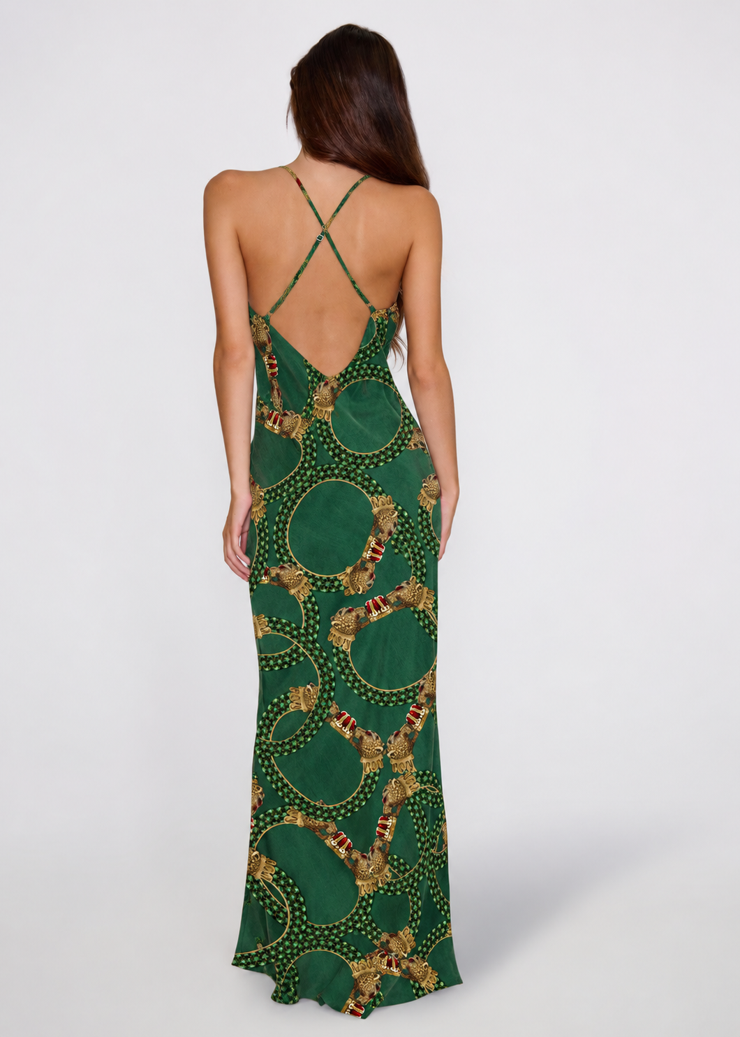 Lenny Eden Scarlet Slip Dress
