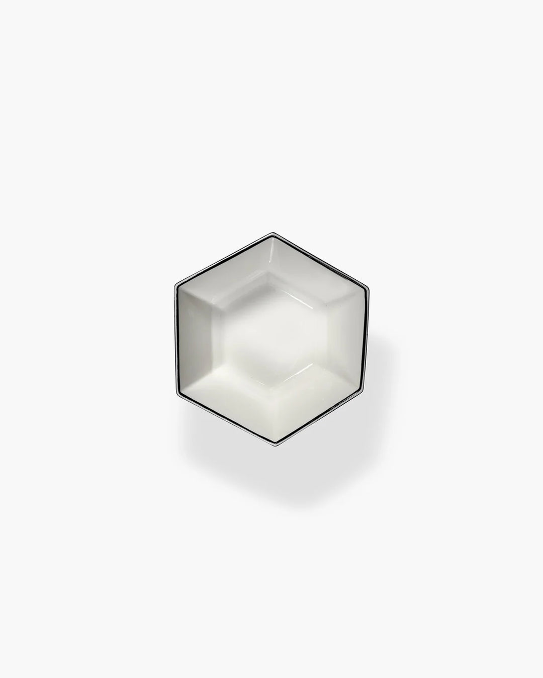 Breakfast bowl white - Black /Carte Blanche