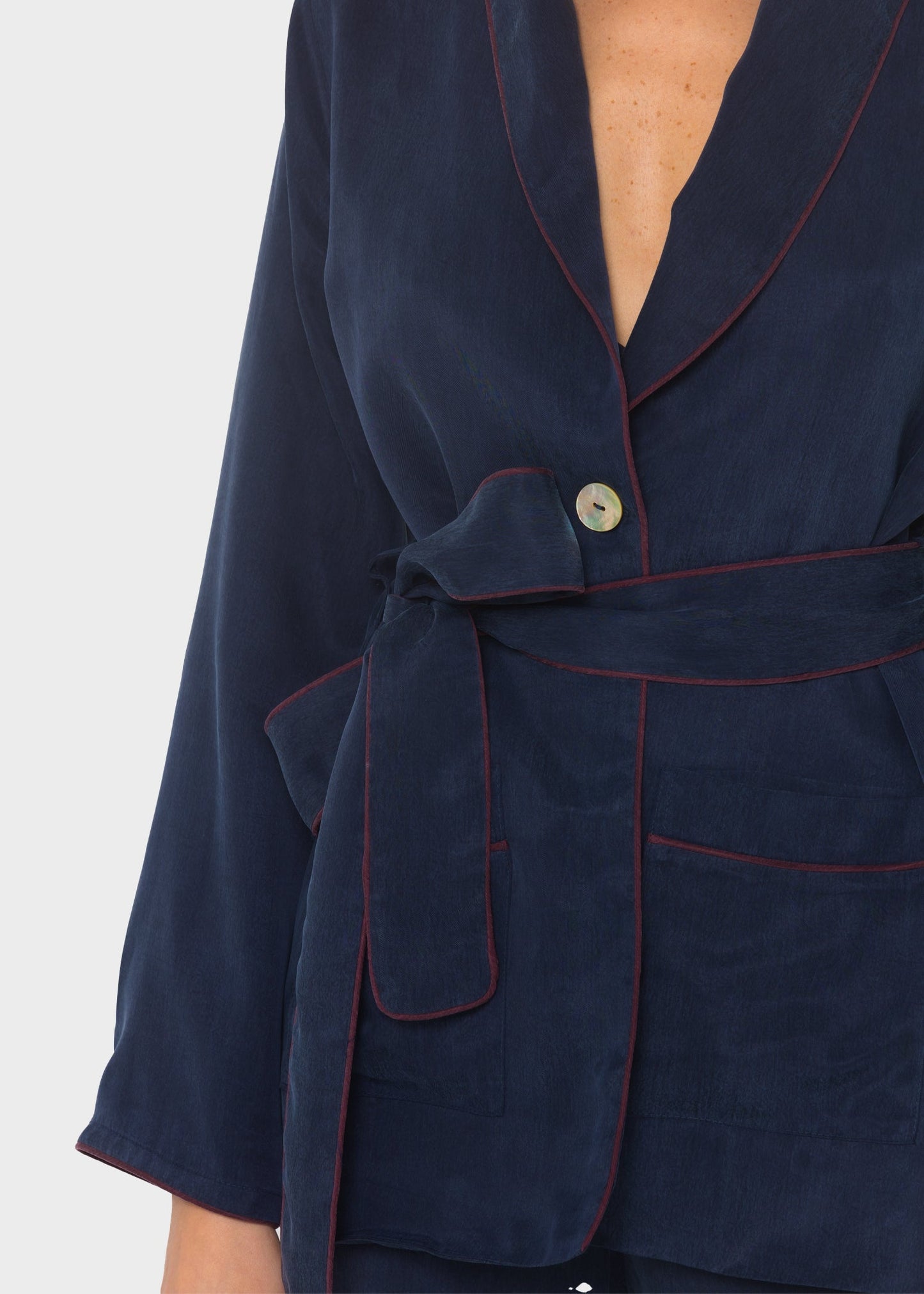 Midnight Blue Grace Soft Blazer-niLuu