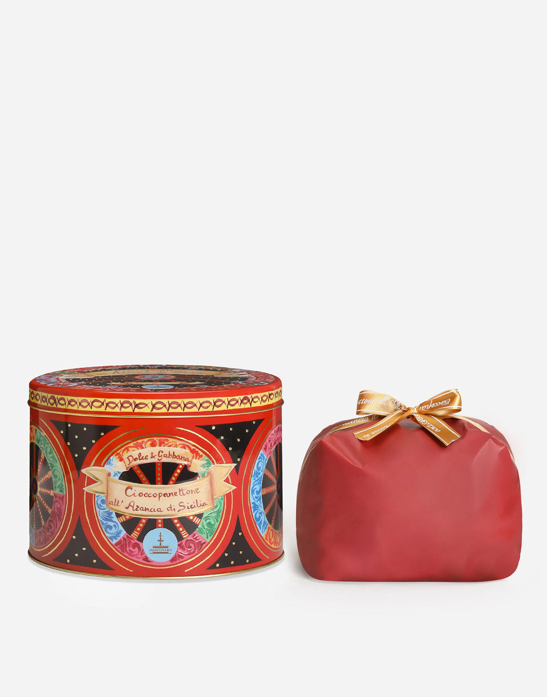 Cioccopanettone with Sicilian orange candies