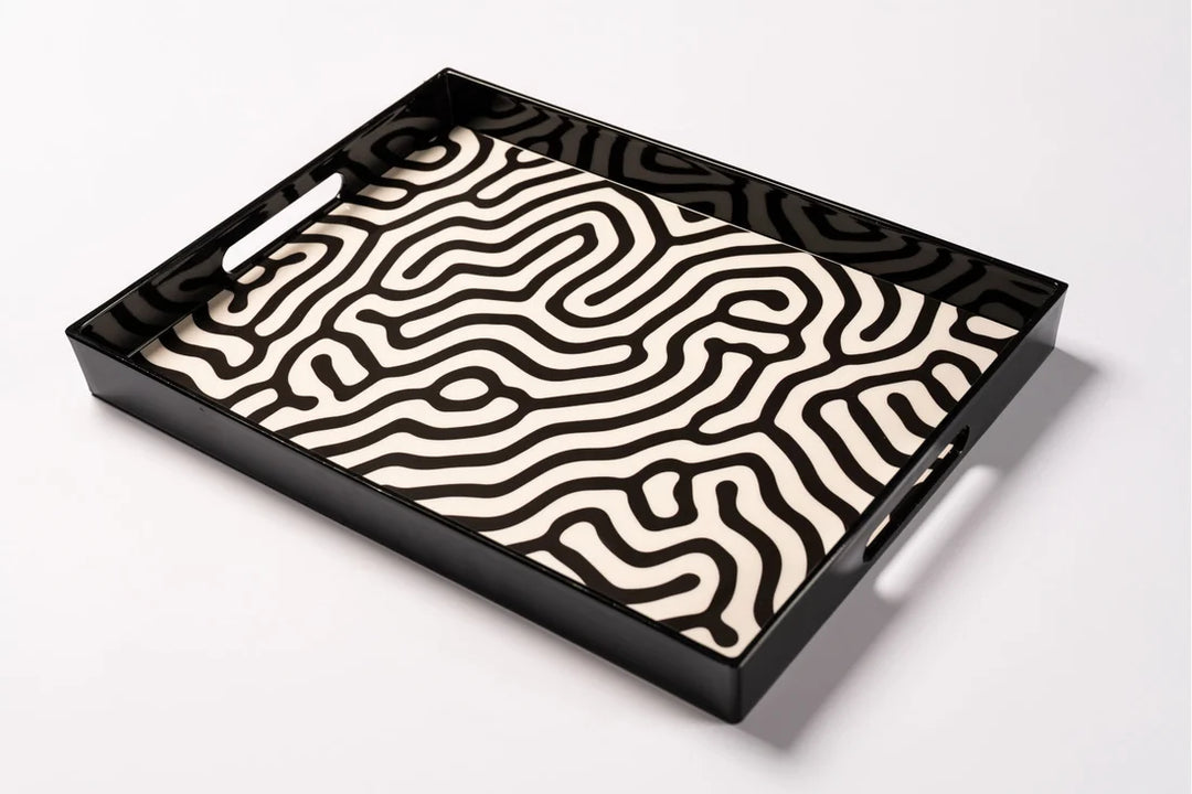 Bauhaus rectangular tray