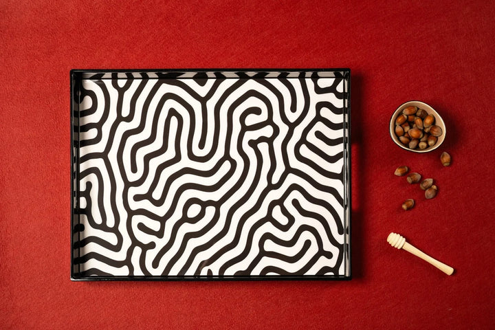 Bauhaus rectangular tray