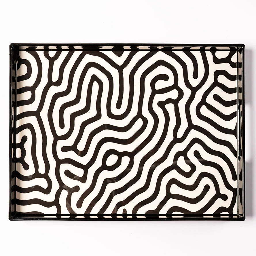 Bauhaus rectangular tray