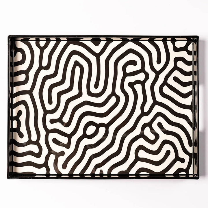 Bauhaus rectangular tray