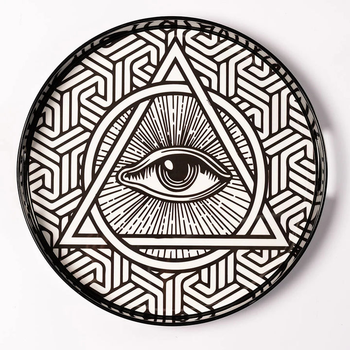Mystic Eye Round tray