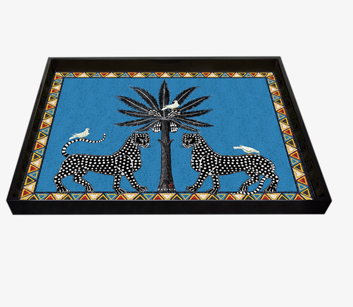 Tray Mosaico Blue Large