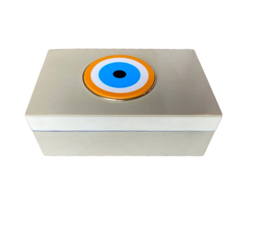Menagerie Eye Box-White