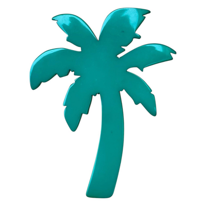 Resin Palm Napkin Ring -  Set of 2