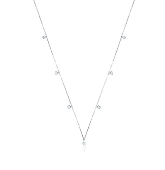 7 NAKED DIAMOND NECKLACE