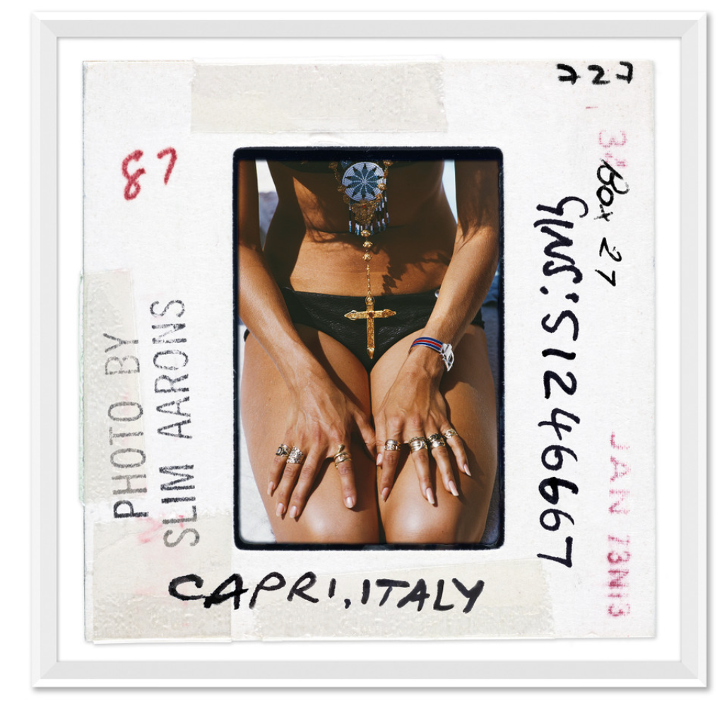 "CAPRI TAN - SLIDE", SLIM AARONS, JANUARY 1 1968