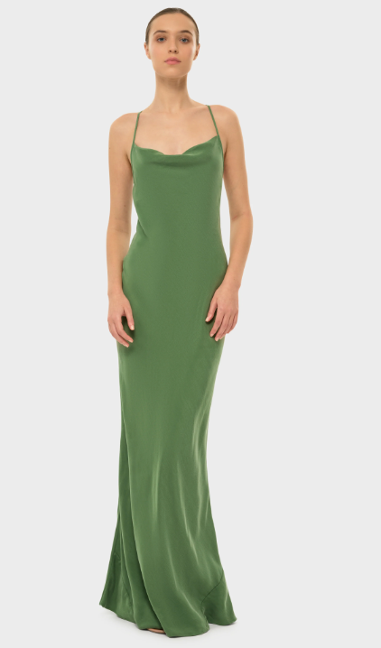 Moss AquaFlora Scarlet Slip Dress