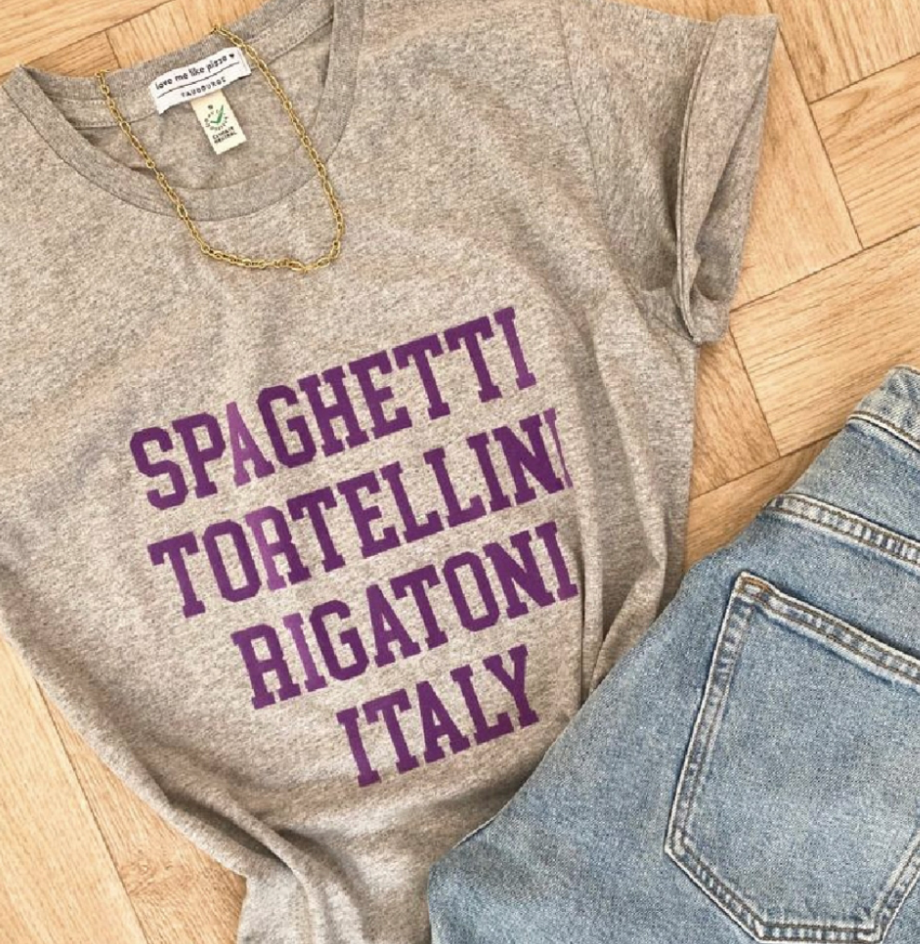 T-shirt Gris Rigatoni