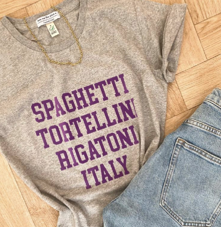 T-shirt Gris Rigatoni