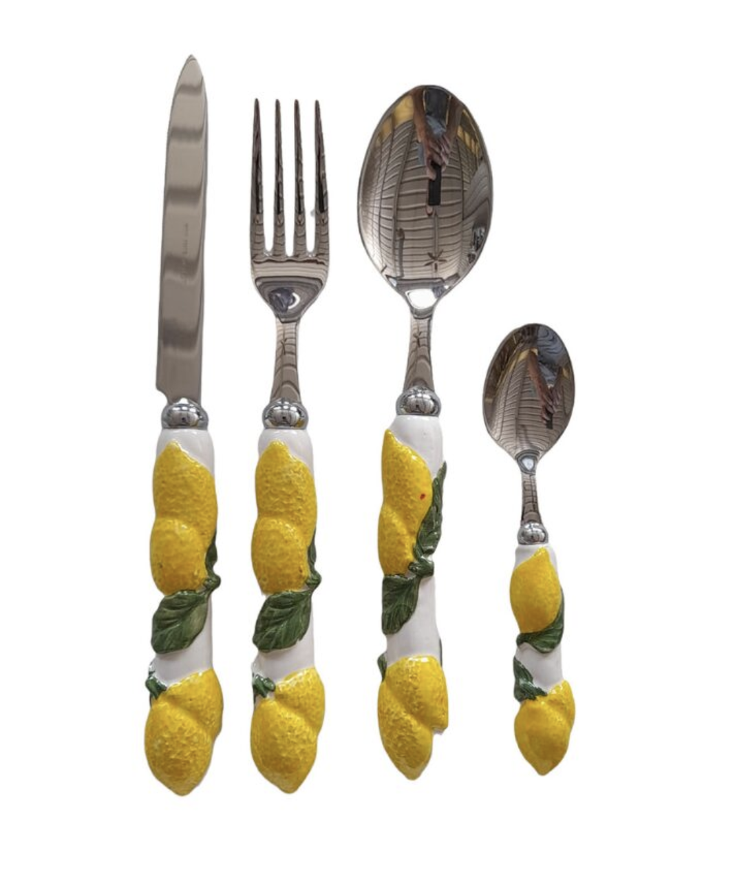Lemon Collection Cutlery (Set Of 4)