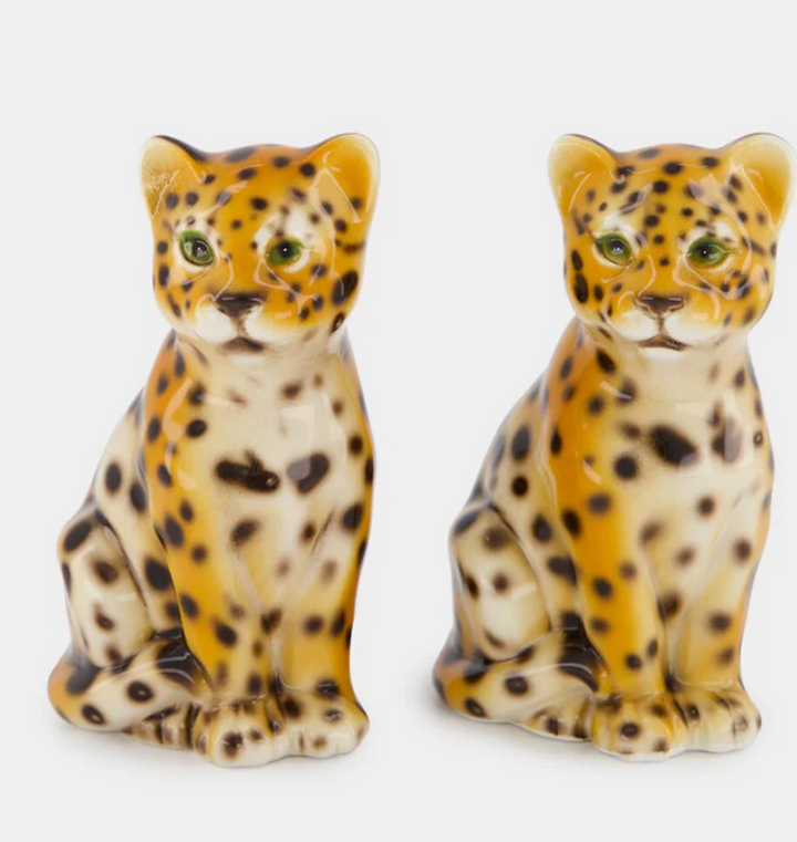 Ceramic Leopards