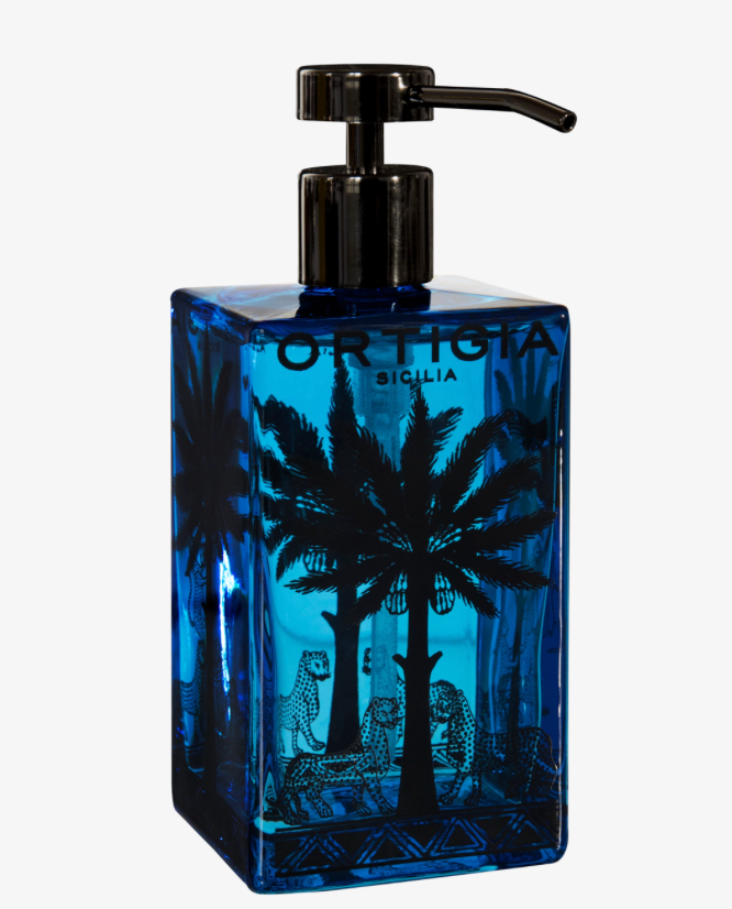 Glass Liquid Soap /Blue-Florio