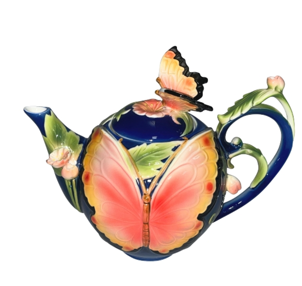 Butterfly Tea Pot