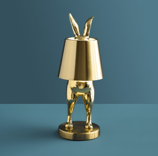 Hiding Bunny Table Lamp