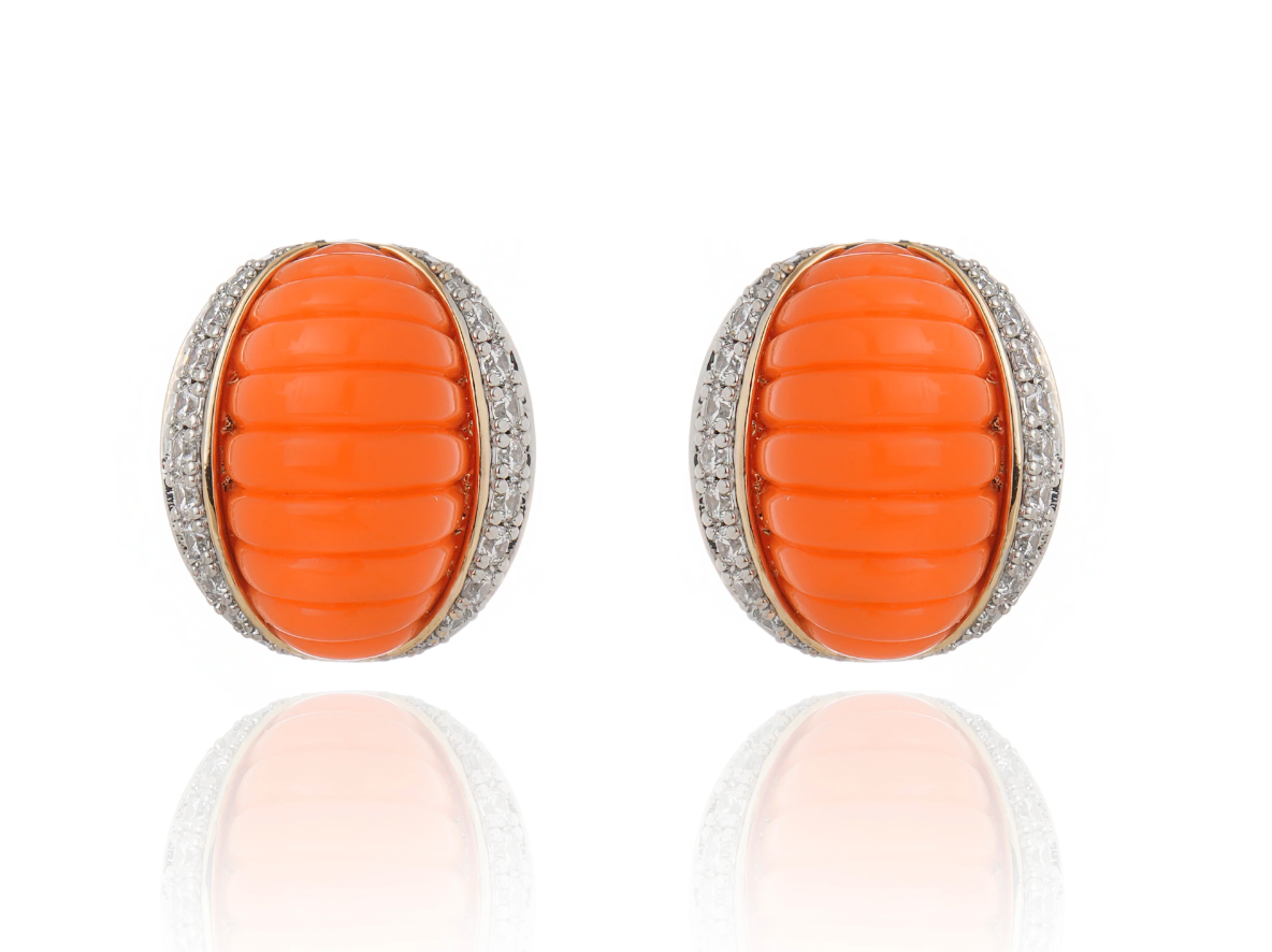 Sogno Earrings/Orange