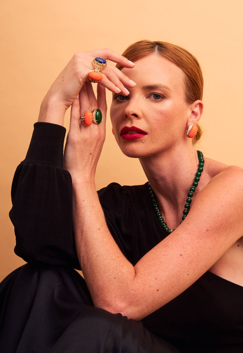 Sogno Earrings/Orange