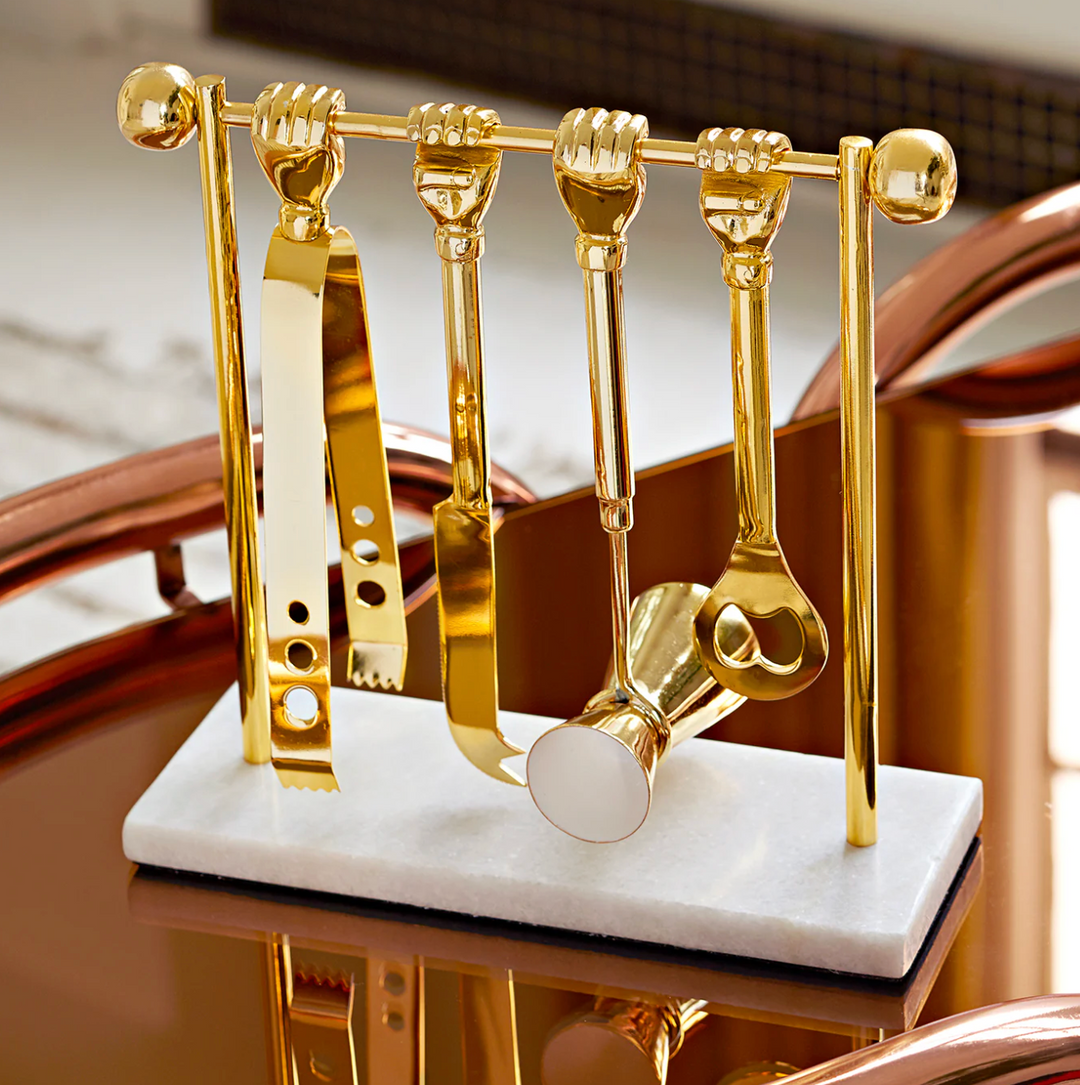 Barbell Barware Set