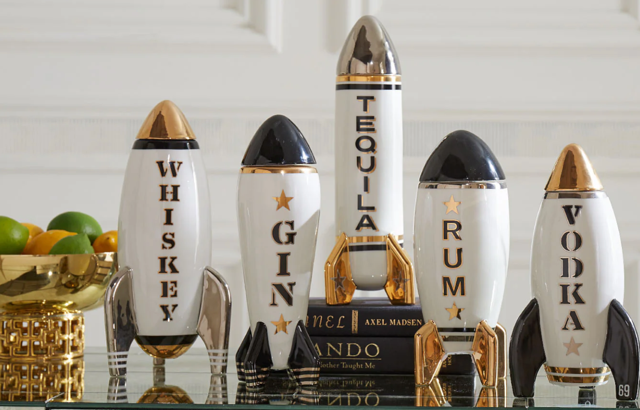 Rocket Tequila Decanter