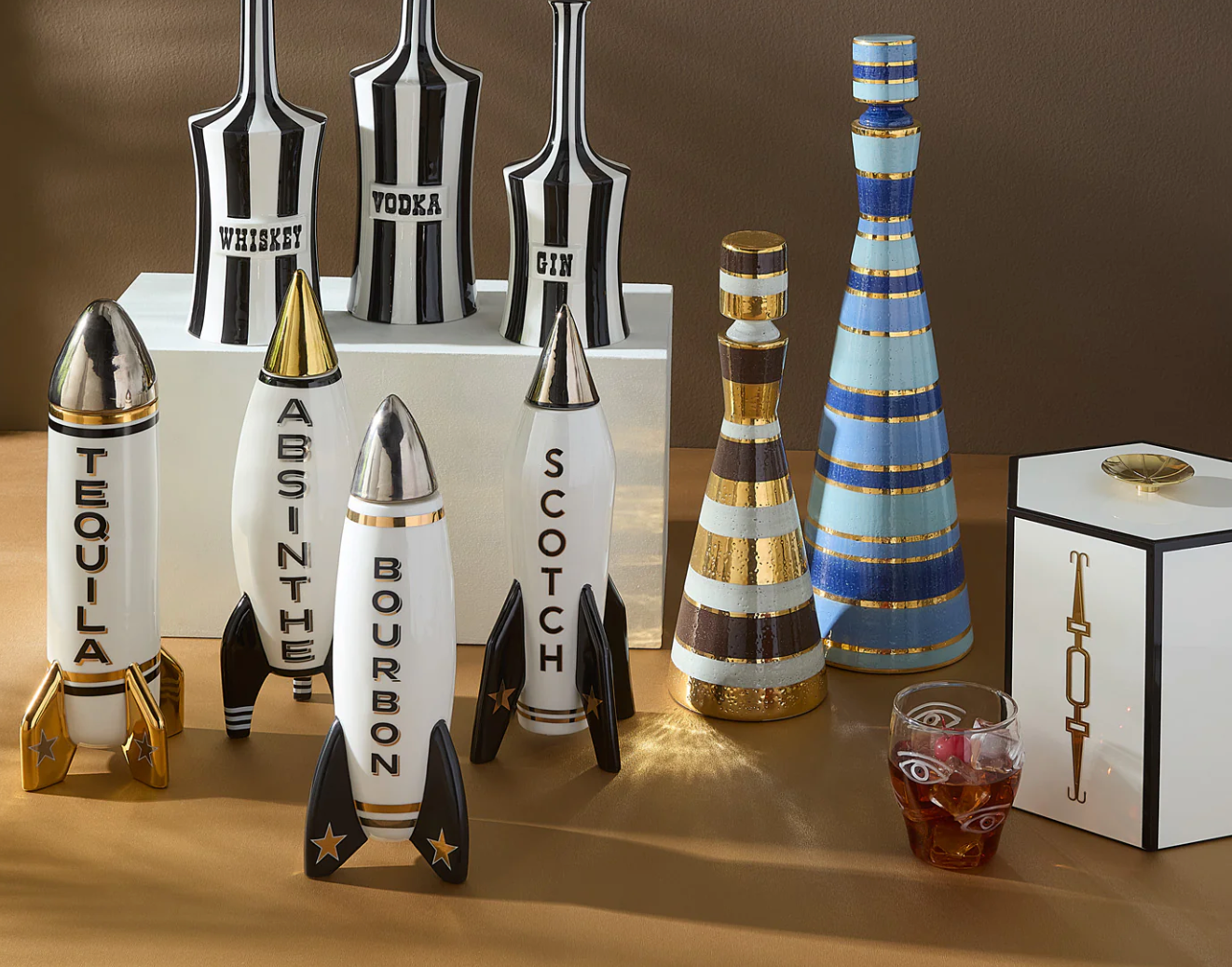 Rocket Tequila Decanter