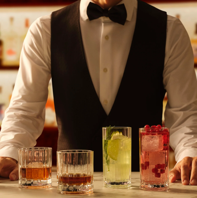 Wayne DOF Whisky Glasses-Set of 4