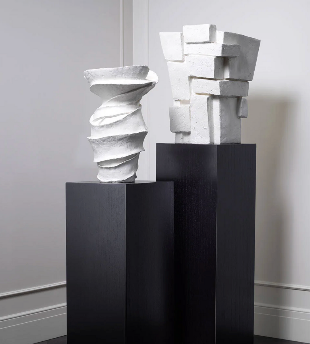 White Fiberglass Planter Horta