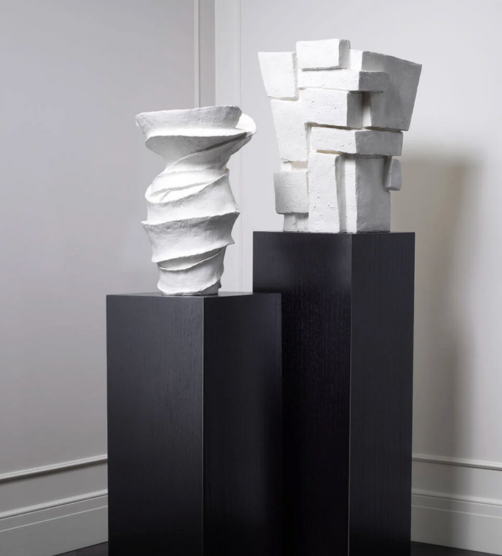 White Fiberglass Planter Horta
