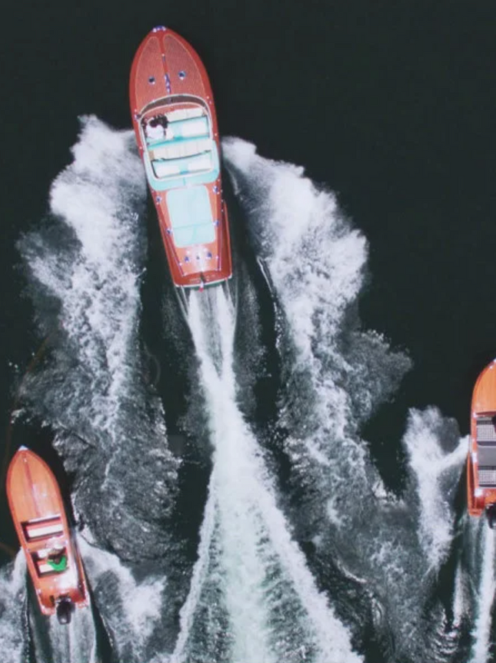 Riva Speedboat on Lake Como