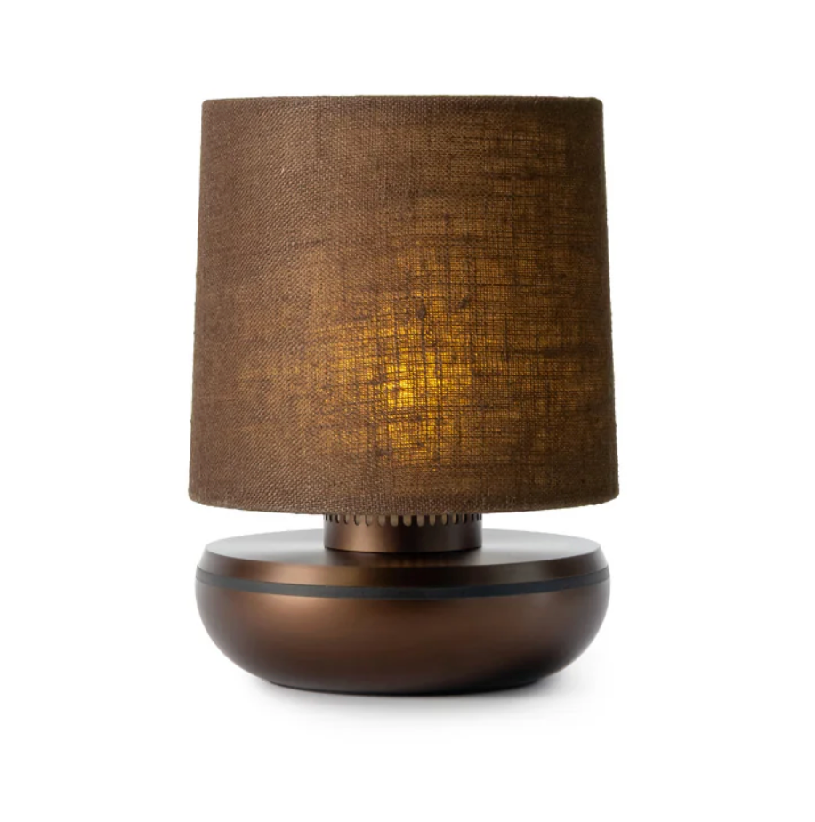 Humble - Firefly Table Light -Bronze/Brown Linen