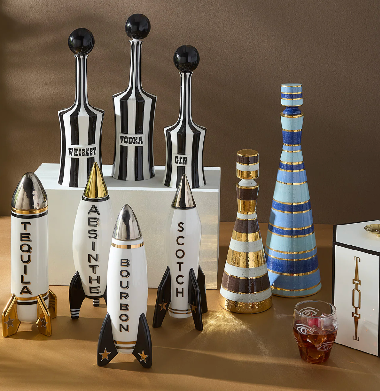 Rocket Scotch Decanter
