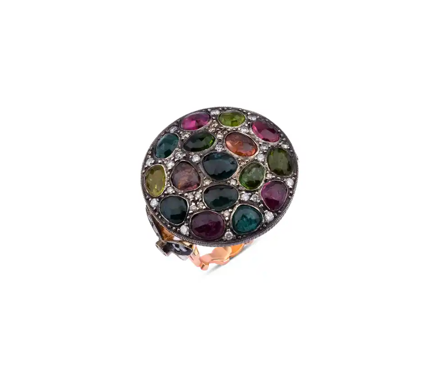 TOURMALINE ROUND RING