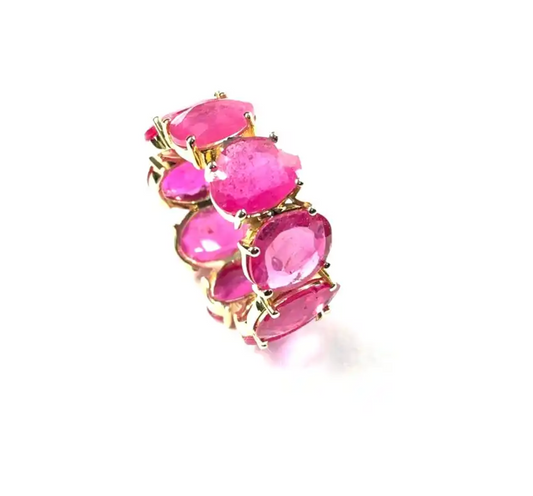 RUBY BAND RING