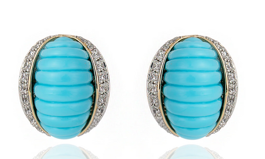 Sogno Earrings -Turquoise