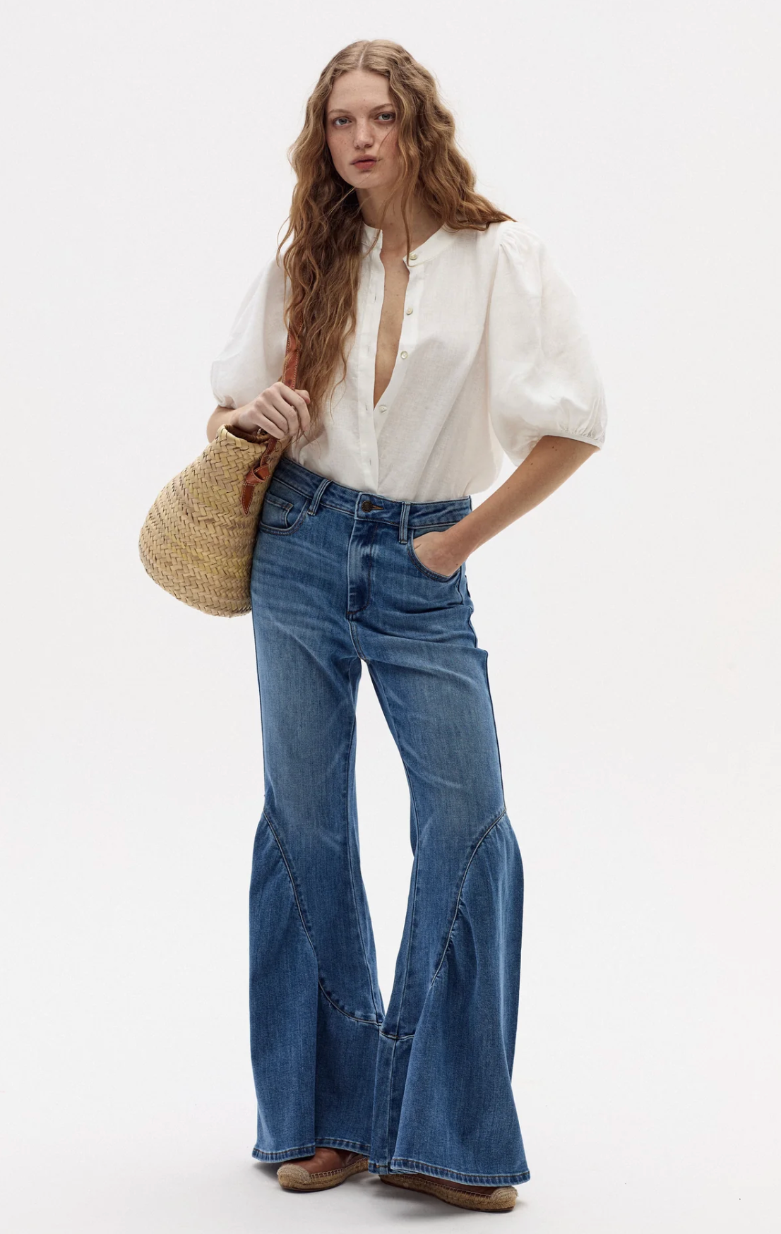 Gypsy Denim Pants - Washed Indigo