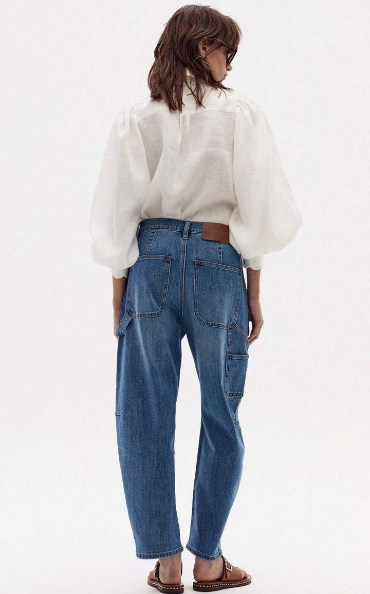 Ambar Denim Pants - Washed Indigo