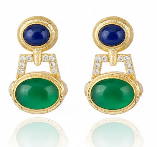 Segall Earrings- Green