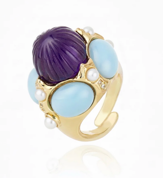 Volpi Ring-Turquoise