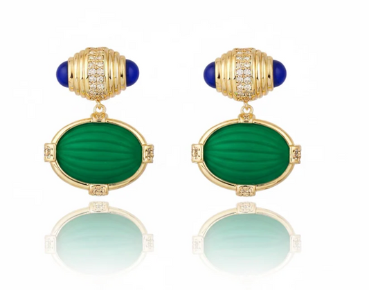 Tarsila Earrings-Green