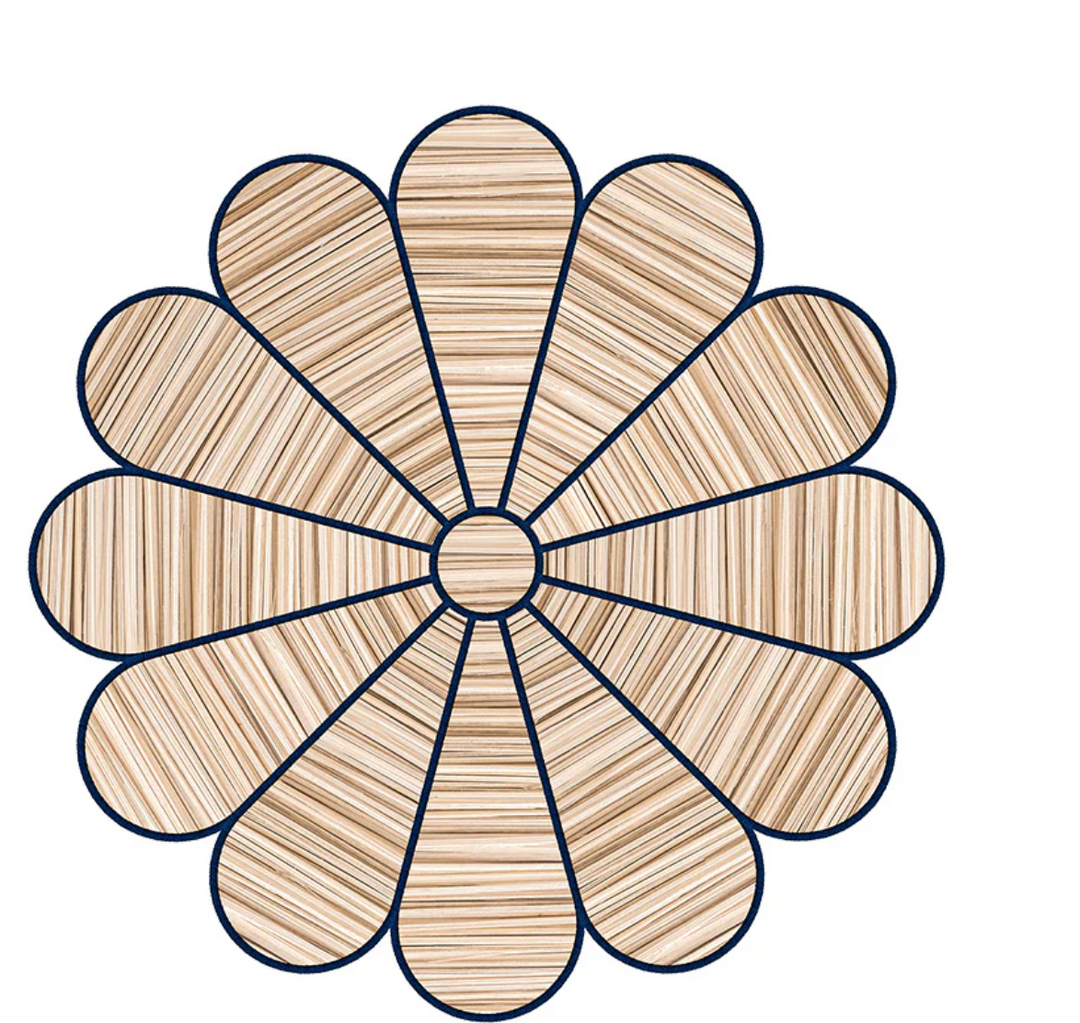 Presti  Placemats-Blue-Set of 2