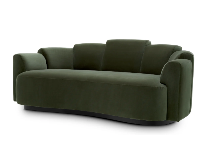 Green Velvet Sofa Marbella